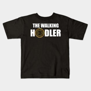 Crypto Investor - The walking hodler w Kids T-Shirt